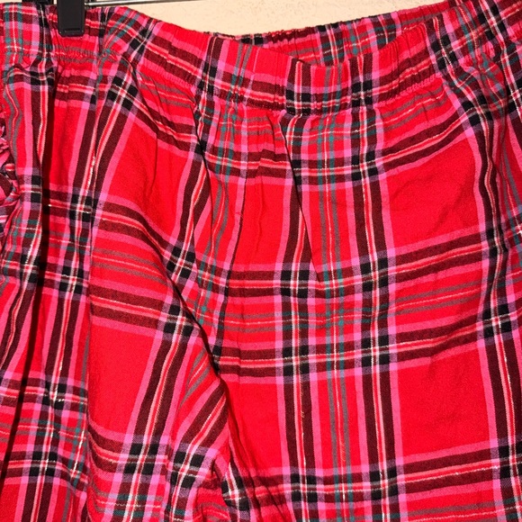 Victoria's Secret Plaid Button Front Shirt With Matching Pants- Size Medium - Picture 13 of 15